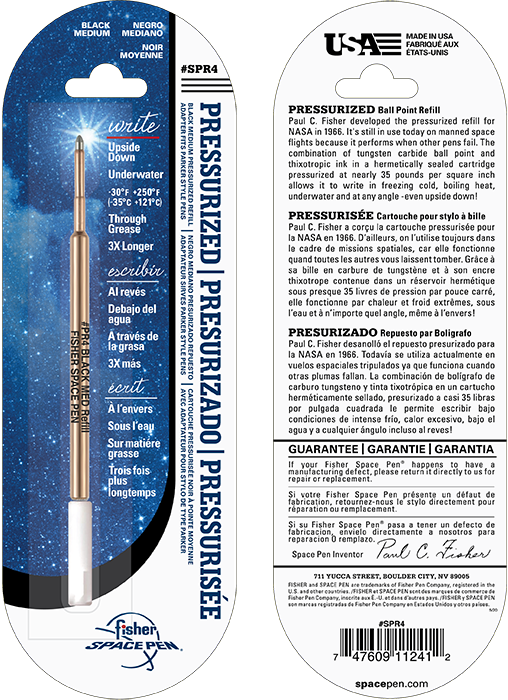 PR4 in Blister Card, Front and Back